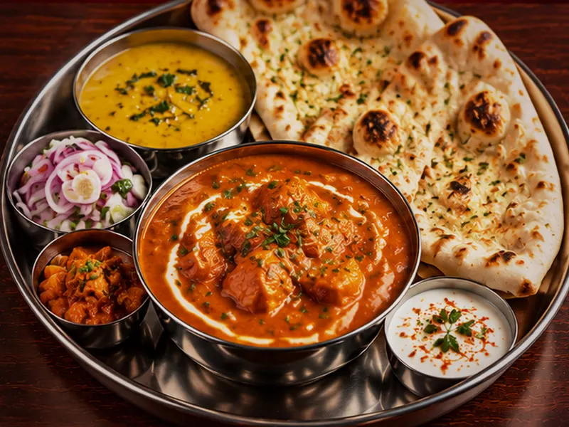 Butter Chicken & Naan Set