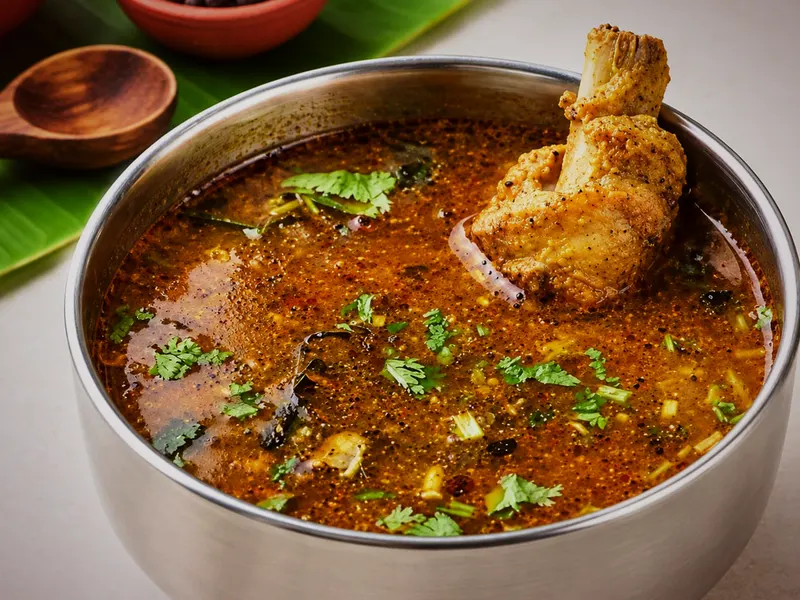 Chettinad Chicken Soup