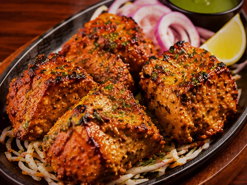 Chicken Achari Kebab