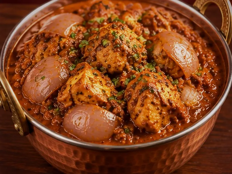 Chicken Do Pyaza