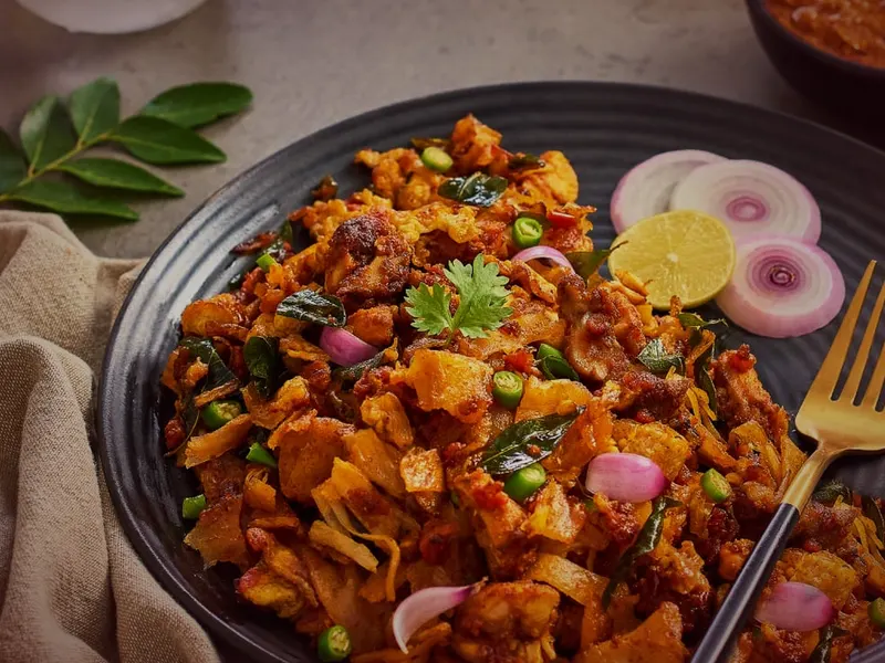 Chicken Kothu Prata