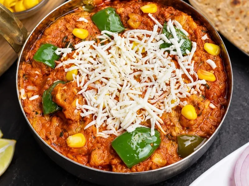 Corn Capsicum Masala