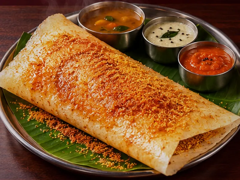 Ghee Podi Dosa
