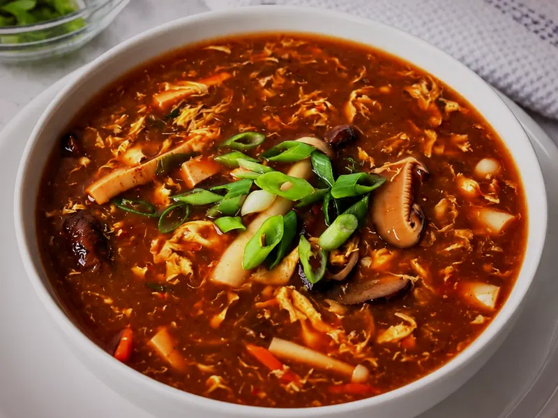 Hot & Sour Chicken Soup