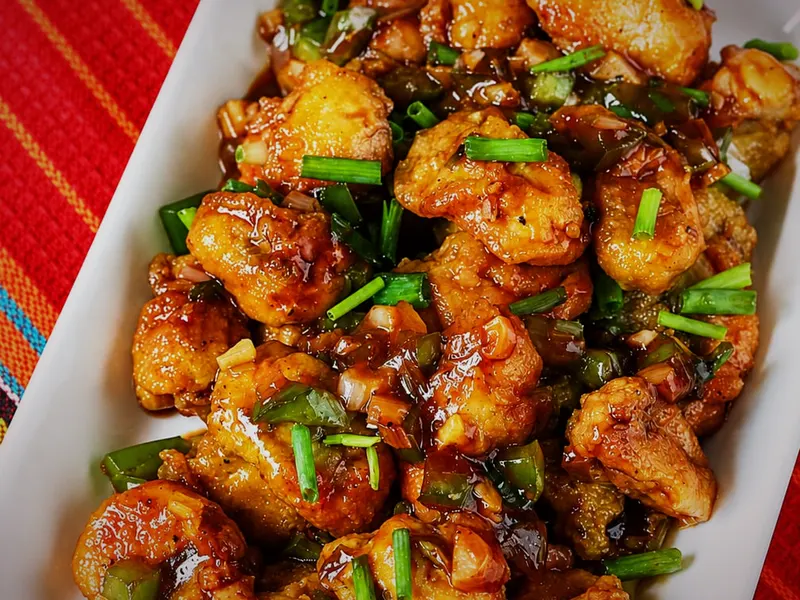 Mushroom Manchurian