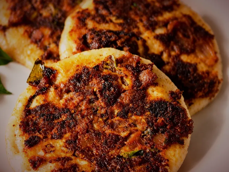 Mutton Curry Dosa