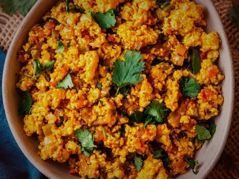 Paneer Egg Burji
