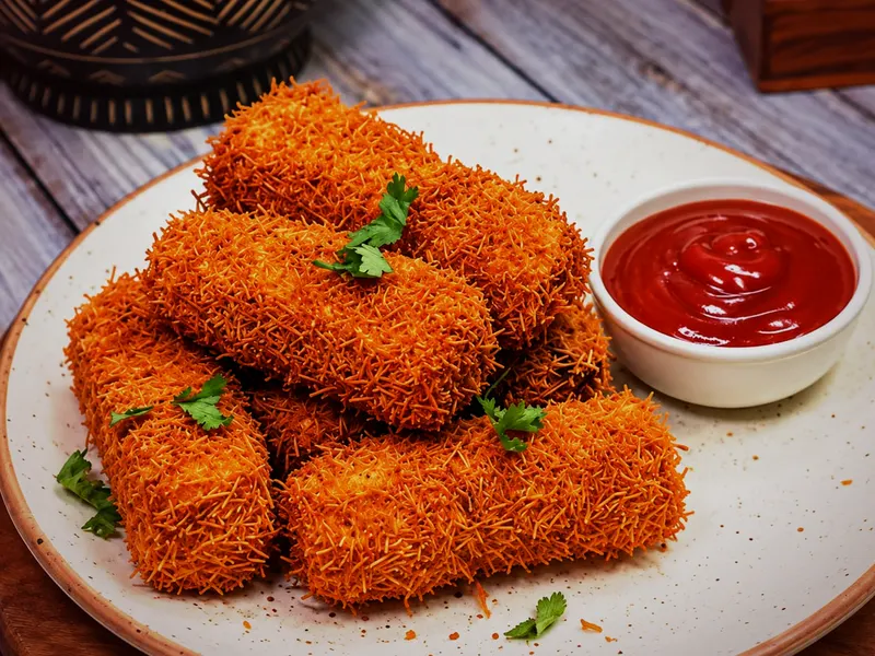 Paneer Khurkure Kebab