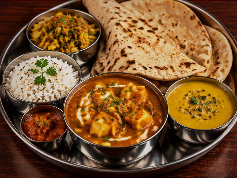 Paneer Masala & Chapati Set