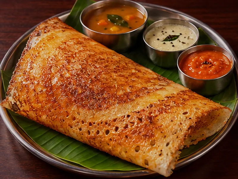 Ruchi Special Ghee Roast Dosa