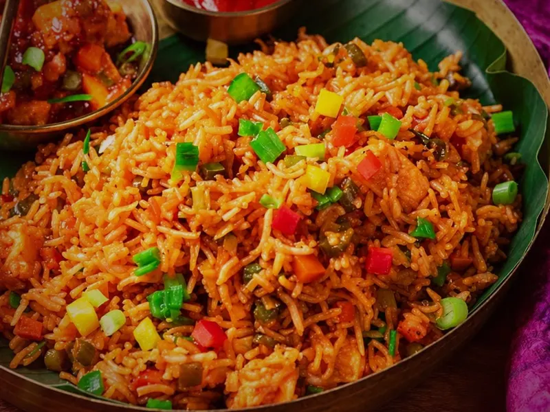 Schezwan Veg Fried Rice